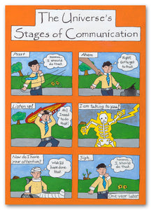 Stages of Communication Greeting Card